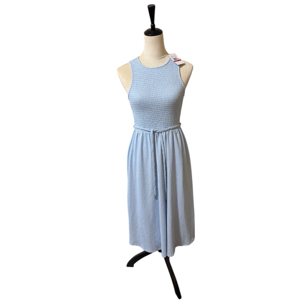 Michael Kors Pastel Blue Midi Dress
